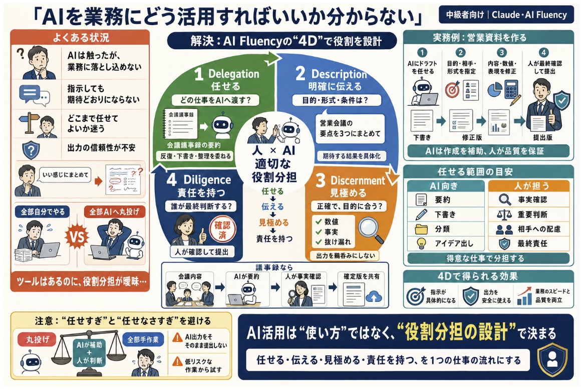 AIを業務にどう活用すればいいか分からない