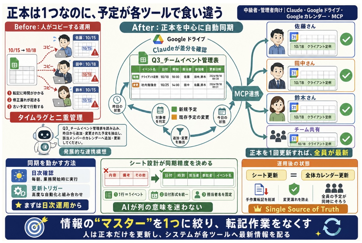 複数のツール間で、手作業での情報転記をなくして効率化したい